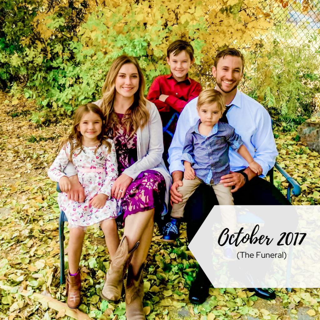 Roberts Family at funeral